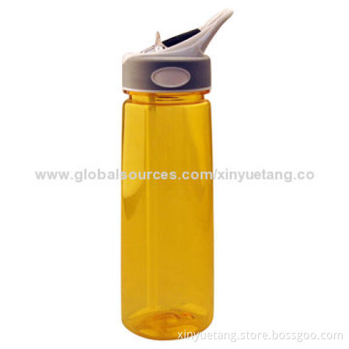 2014 Hot Selling Shenzhen Factory BPA-free Clear Tritan Bottle, 600mL Volume, Sized 75 x 210mm